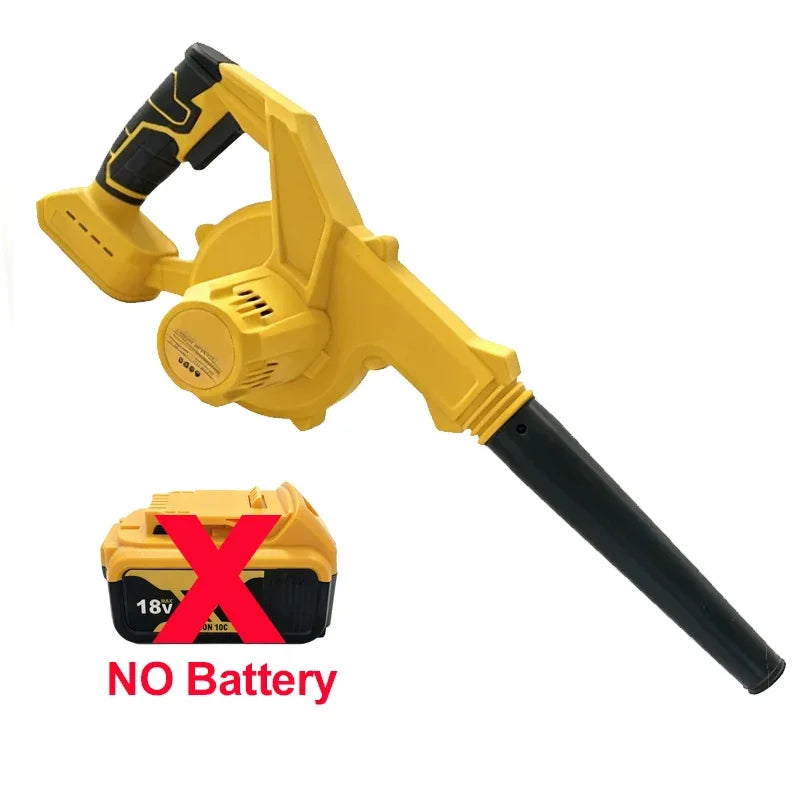 Fit Dewalt Cordless Leaf Blower for 20V Battery Electric Jobsite Air Blower 2-in-1 Handle Electric Blower and Vacuum Cleaner