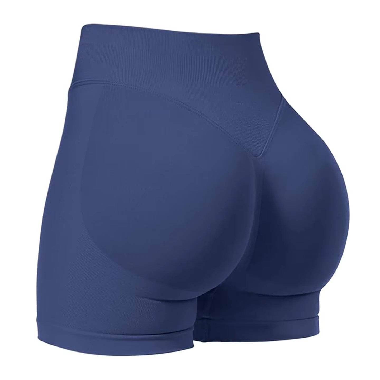 Summer Women Sexy Seamless Fitness Sports Biker Shorts Low Waist Gym Short Workout Scrunch Butt Yoga Leggings