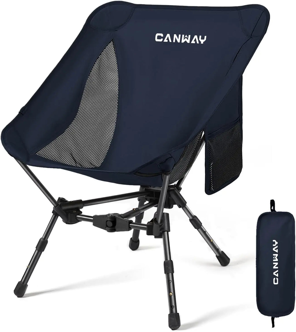 Foldable Camping Chair, Ultralight Portable Camping Chair, Small Pack Size Chair with Load Capacity 180 kg Load Capacity, Foldin