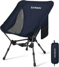 Foldable Camping Chair, Ultralight Portable Camping Chair, Small Pack Size Chair with Load Capacity 180 kg Load Capacity, Foldin