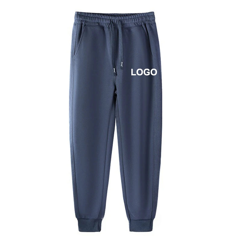 Customized 60% Cotton Sweatpants Men Fashion Personality Printed Relaxed Fit Trousers Womean Casual Elasetic Waist Joggers Pants