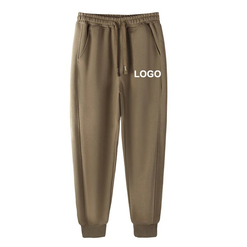 Customized 60% Cotton Sweatpants Men Fashion Personality Printed Relaxed Fit Trousers Womean Casual Elasetic Waist Joggers Pants