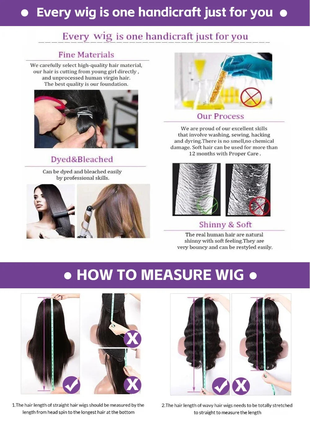 40 42 Inch Body Wave Human Hair Wigs 250% Density 13x6 HD Lace Front Human Hair Wig 5x5 Gluless Lace Closure Wig Preplucked