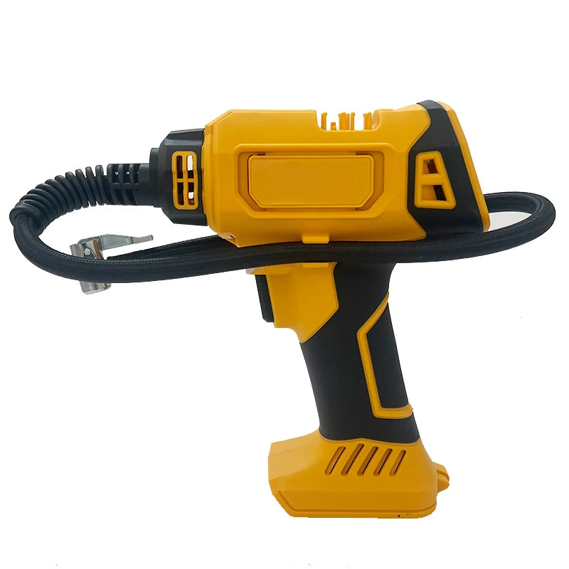 Fit DEWALT Battery Air Compressor Automatic Tire Inflator Cordless Electric Pump with Digital Pressure Gauge for Car Bike