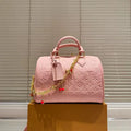 PINK P9 Boston Soft tote bag leather shoulder bags pillow luxury handbag women speedytotes louisly vouittonly vouitonly lvsly lv