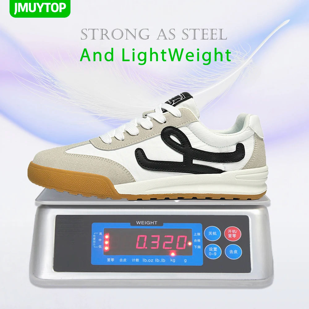 Fashion luxury women Safety shoes  Steel Toe Work Shoes woman Boots Puncture-proof Non-Slip casual style Female Sneakers