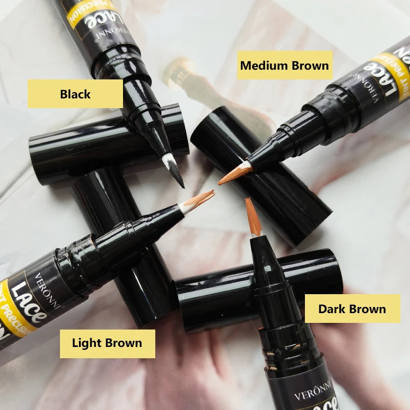 Lasting Lace Tint Precision Pen Wig Lace Dyeing Stick 5ml Wearing Wigs dye pen lace corrective lace net dye pen for lace dyeing