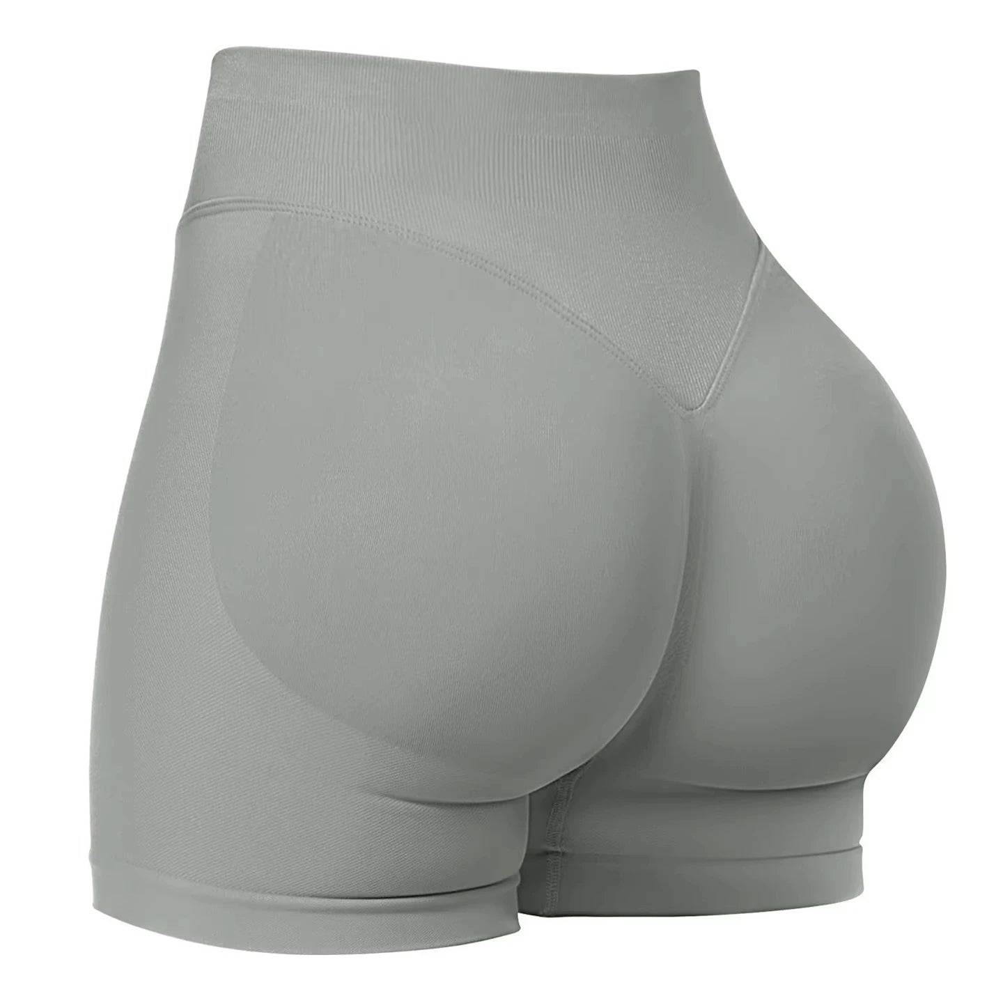Summer Women Sexy Seamless Fitness Sports Biker Shorts Low Waist Gym Short Workout Scrunch Butt Yoga Leggings