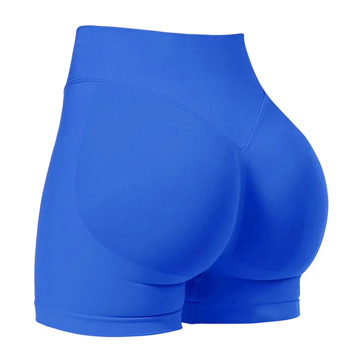 Summer Women Sexy Seamless Fitness Sports Biker Shorts Low Waist Gym Short Workout Scrunch Butt Yoga Leggings