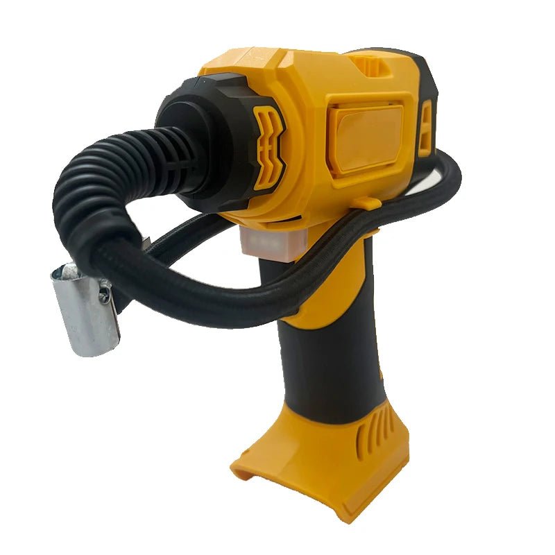 Fit DEWALT Battery Air Compressor Automatic Tire Inflator Cordless Electric Pump with Digital Pressure Gauge for Car Bike
