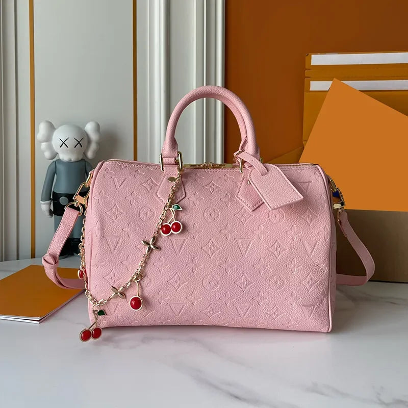PINK P9 Boston Soft tote bag leather shoulder bags pillow luxury handbag women speedytotes louisly vouittonly vouitonly lvsly lv