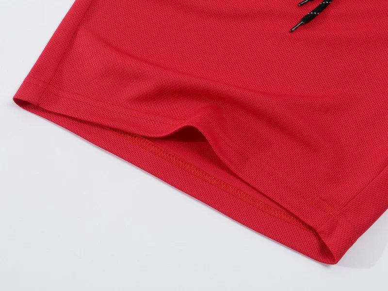 2026 men's summer T-shirt and shorts set, casual and fashionable short sleeved T-shirt combination, breathable sportswear