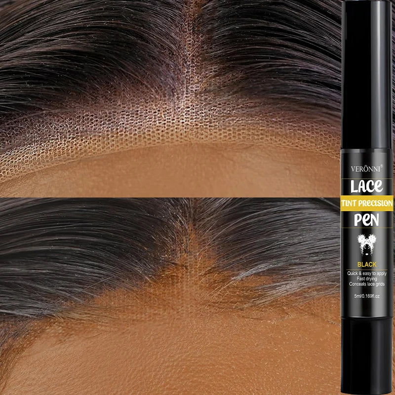 Lasting Lace Tint Precision Pen Wig Lace Dyeing Stick 5ml Wearing Wigs dye pen lace corrective lace net dye pen for lace dyeing
