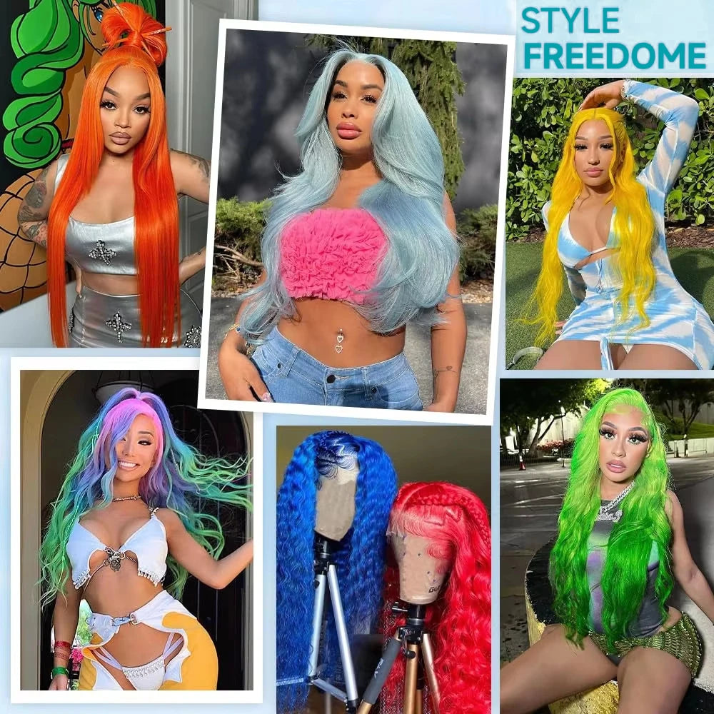 613 13x6 Lace Front Wig Human Hair Body Wave Blonde Lace Frontal Wigs for Women 220 Density Natural Hairline With Baby Hair